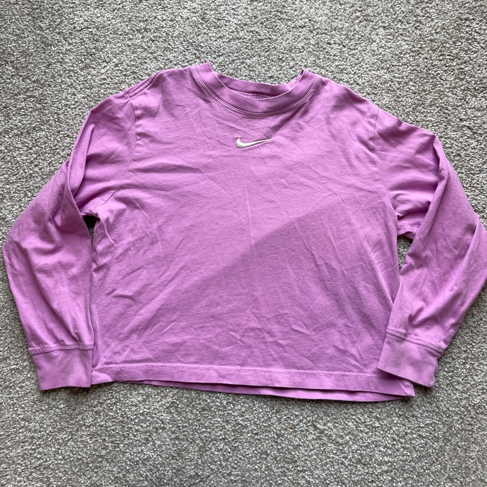 Girls Nike Loose Fit Long Sleeve Size M